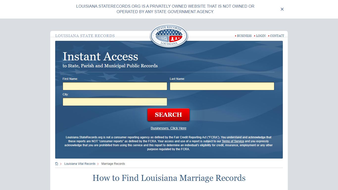 How to Find Louisiana Marriage Records