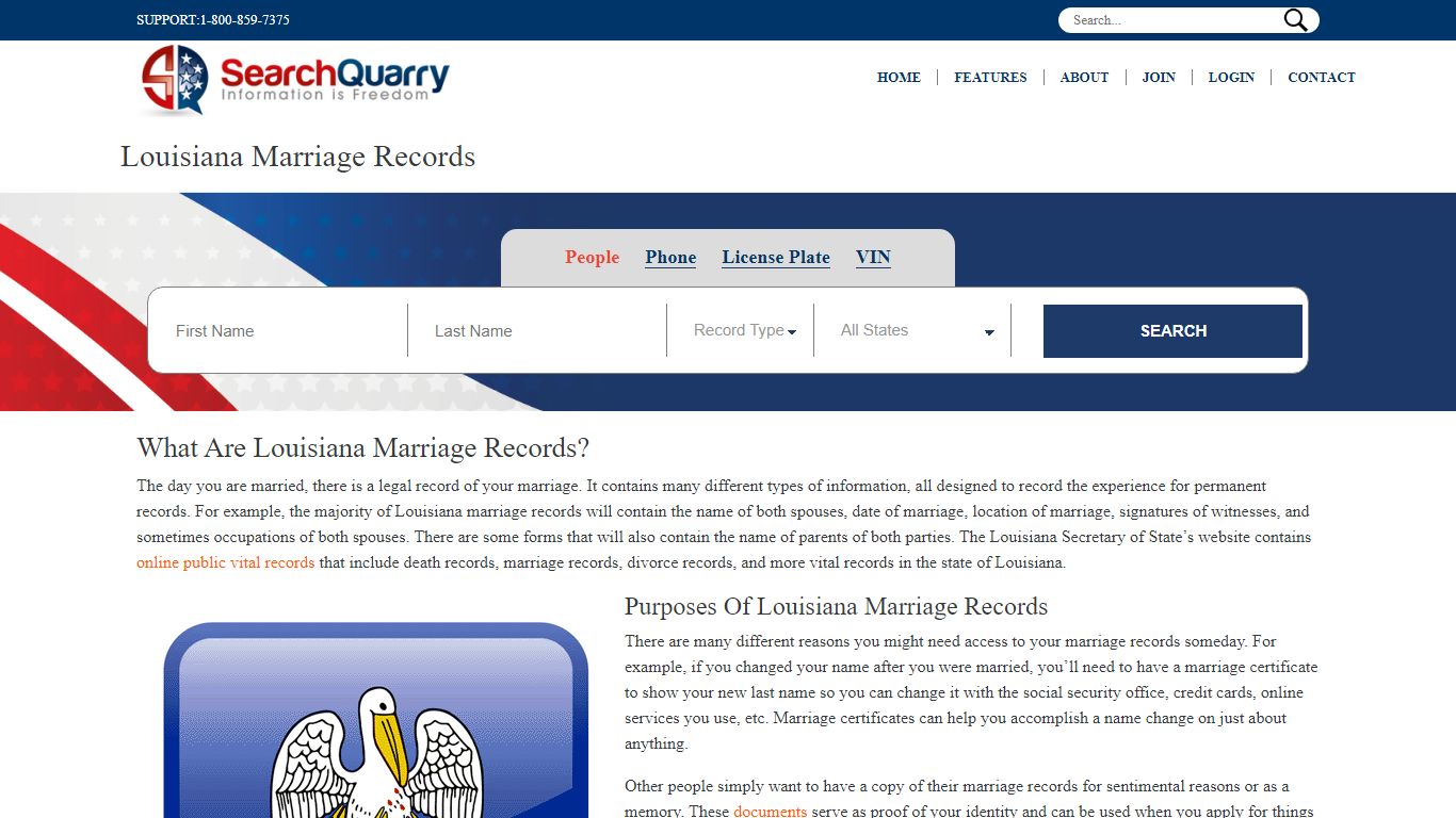 Free Louisiana Marriage Records | Enter Name & View ... - SearchQuarry